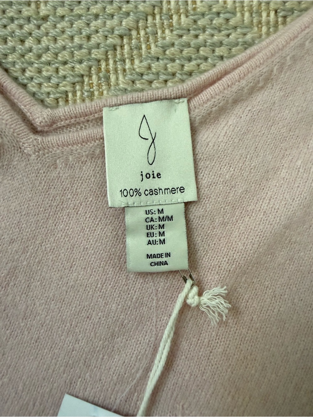 Joie Blush Pink V-Neck Tank Top - Picture 4 of 5
